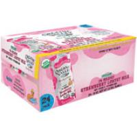 OrganicValley Organic  Milk (Expire on Mar18, Strawberry 1% 24 pack single serve)