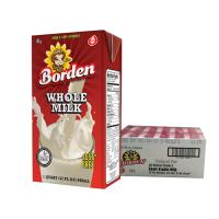 U.S. Borden Whole Milk (whole case, natural & rbST free)
