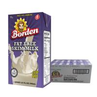 U.S. Borden Skim Milk (whole case, natural & rBST free)