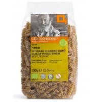 organic whole durum wheat semolina fusilli