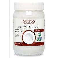 Nutiva Virgin Coconut Oil 15 oz. Glass Jar